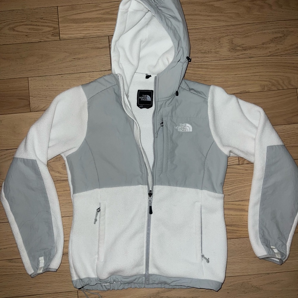 Vintage Original The North Face Women's White Fleece Jacket